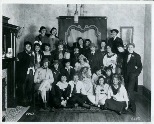 Jewish ladies stag part at the home of Hiram Weidman Winnipeg 1920