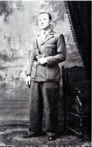 Marvin Penn in his uniform of the International Brigades, Spain, 1937