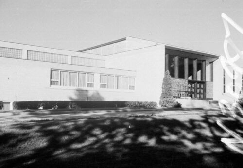 Congregation Shaarey Zedek Synagogue 1972